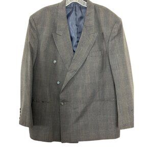 Men’s Suit Polyester Wool  Designers Gino Cappeli Suit Grey  Sku 2687